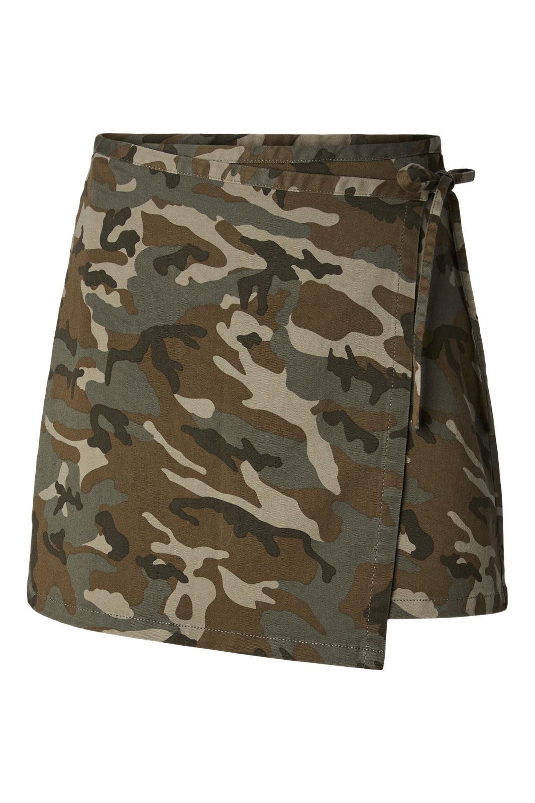 Pieces - Pcmimmi Wrap Skirt - 5128130 Mermaid Camouflage