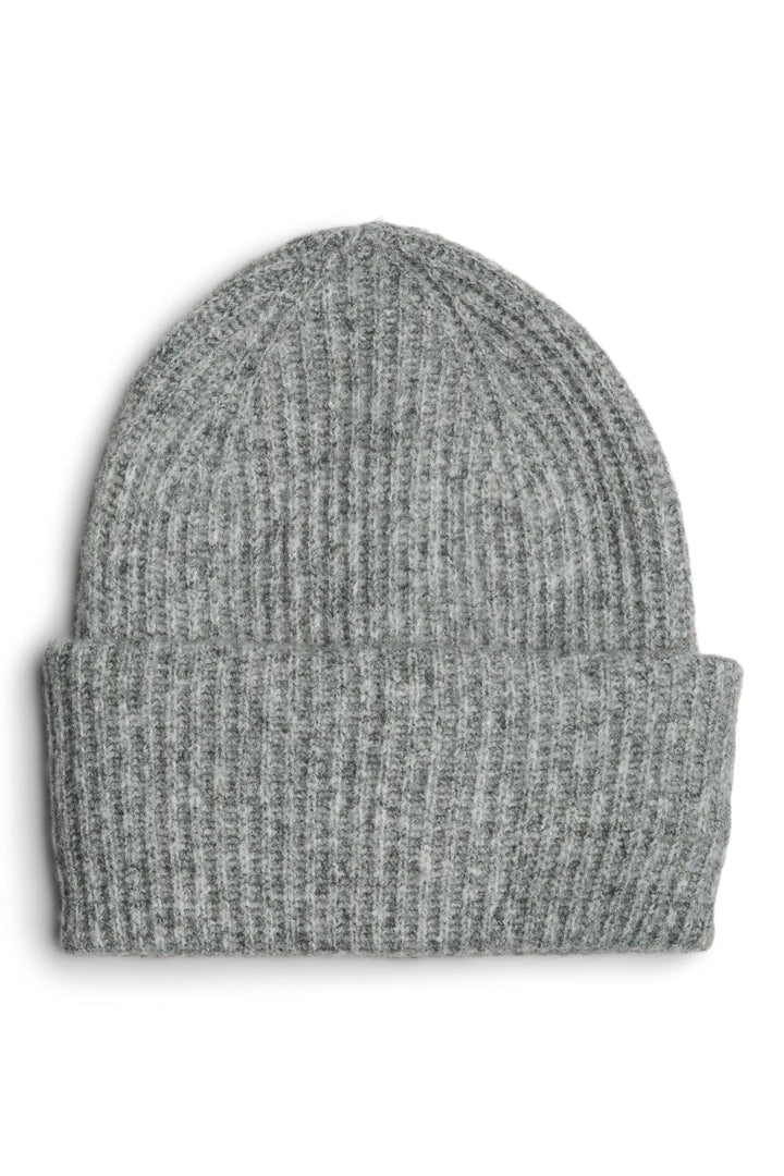 Pieces - Pcmoella Hood - 4547291 Medium Grey Melange Huer 