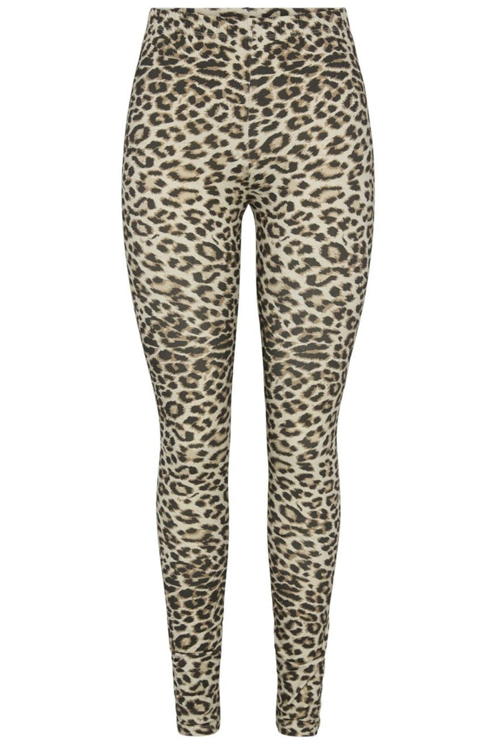 Pieces - Pcnaja Leggings Pwp - 4734718 Birch Leo