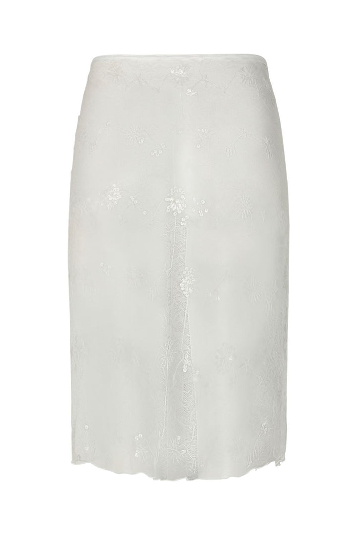 Pieces - Pcnatasja Lace Sarong - 4997997 Bright White