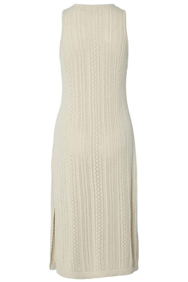 Pieces - Pcnuka Sl Knit Midi Dress 17158720 - 4790703 - Birch