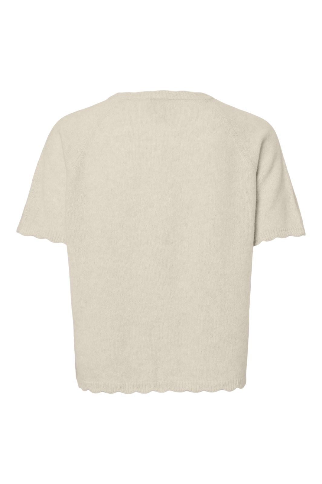 Pieces - Pcrath Ss O-Neck Knit Cardigan Pwp - 4997537 Birch