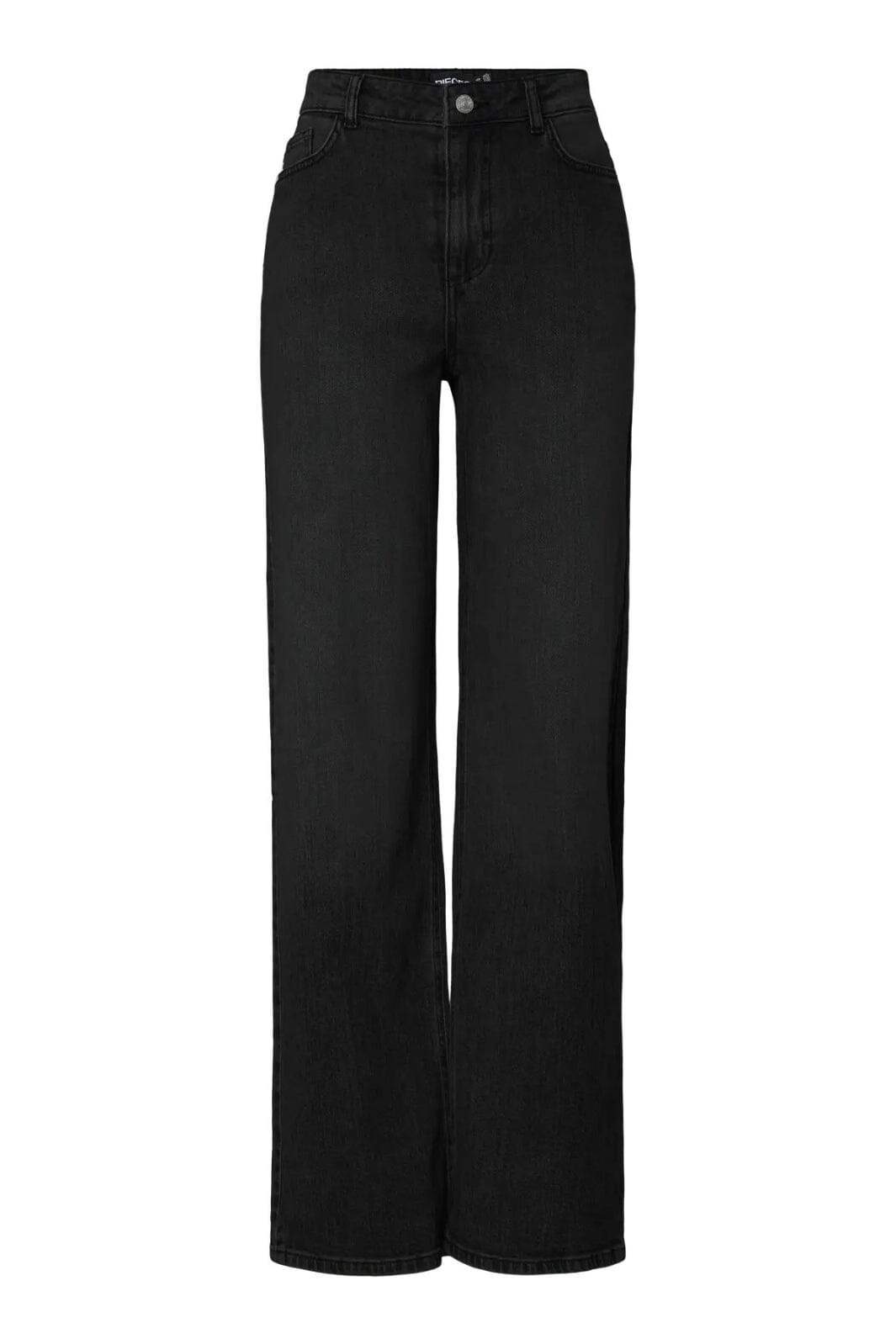 Pieces - Pcsilke Wide Jeans Bl - 4864053 Black Denim