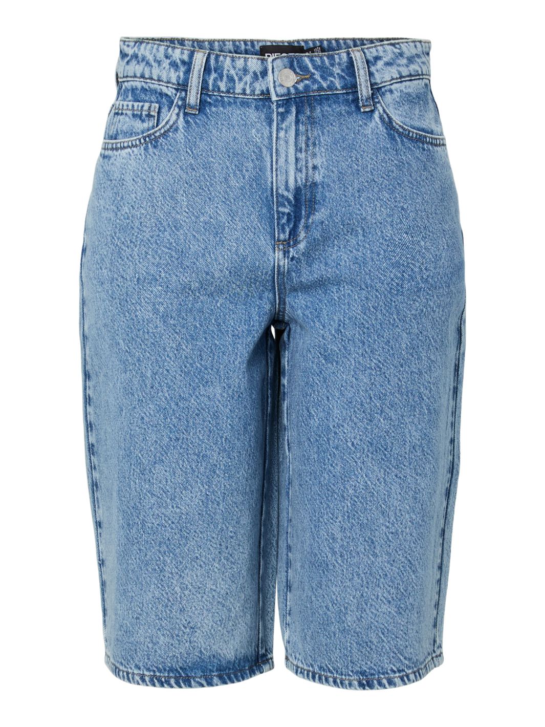 Forhåndsbestilling - Pieces - Pcsky Denim Jorts - 4883637 Medium Blue Denim