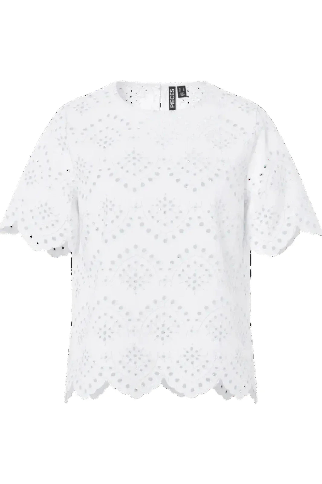 Pieces - Pcvilde Ss Top - 4902052 Bright White T-shirts 