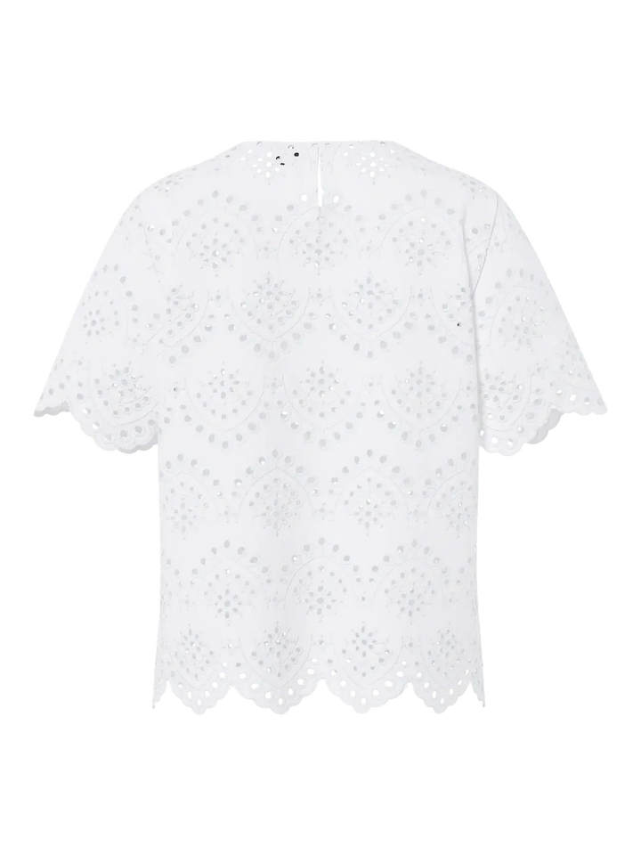 Pieces - Pcvilde Ss Top - 4902052 Bright White Tank Top 