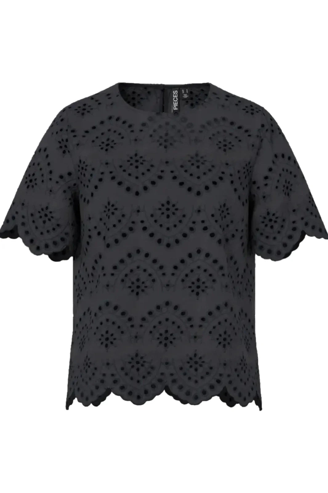 Pieces - Pcvilde Ss Top - 4902065 Black T-shirts 