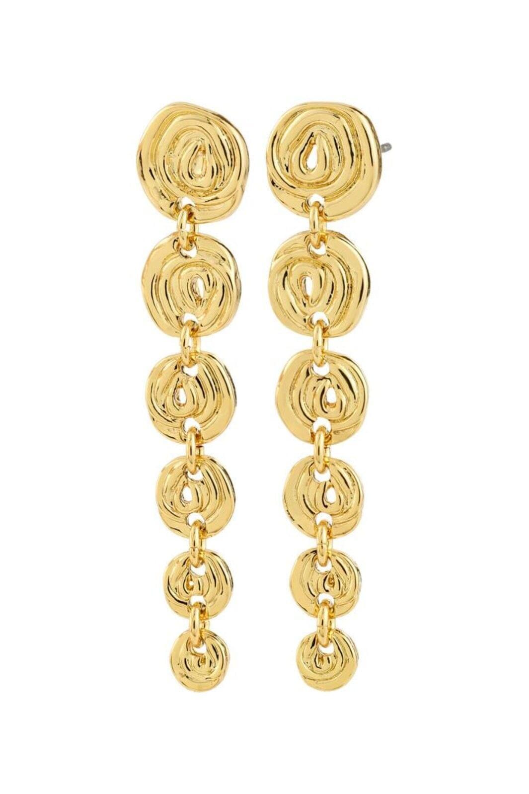 Pilgrim - Air Earrings Gold-plated 262612053 - Gold Plated