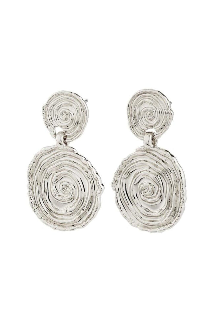 Pilgrim - Air Earrings Silver-plated 102616013 - Silver Plated