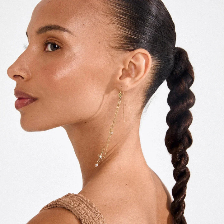 Pilgrim - Prism Earrings Gold-plated 132622013 - Gold Plated Øreringe 