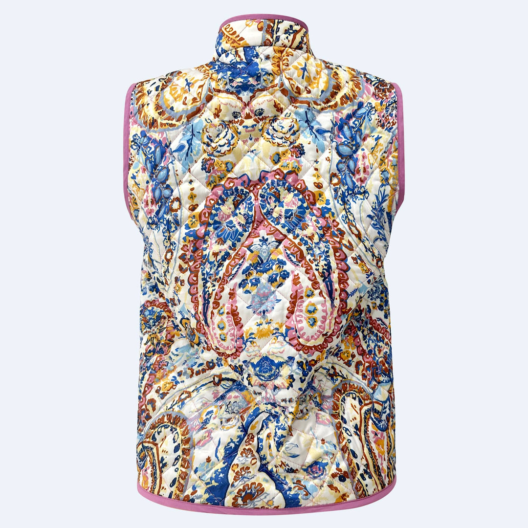 Liberte - Mimi Vest 22263 - Blue Rose Paisley