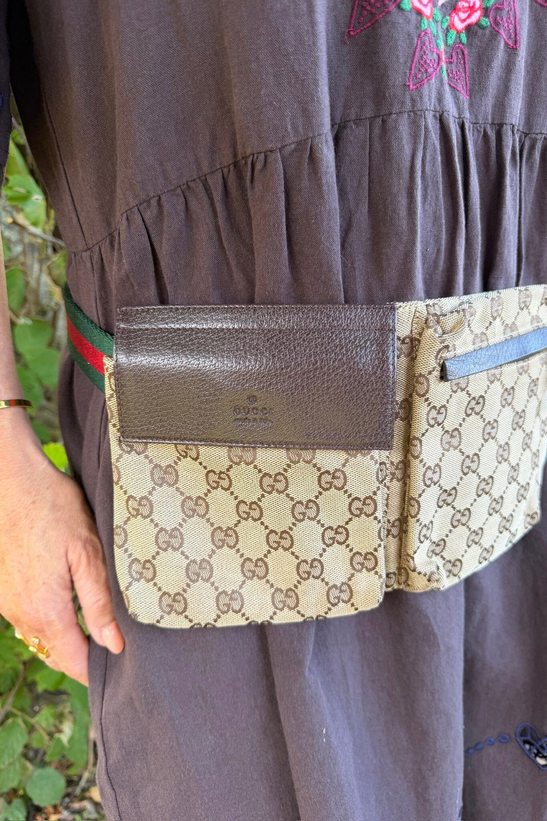 Preloved Vintageline X Molly&My - Gucci Bumbag – Vintage 3359 - Logo Tasker 
