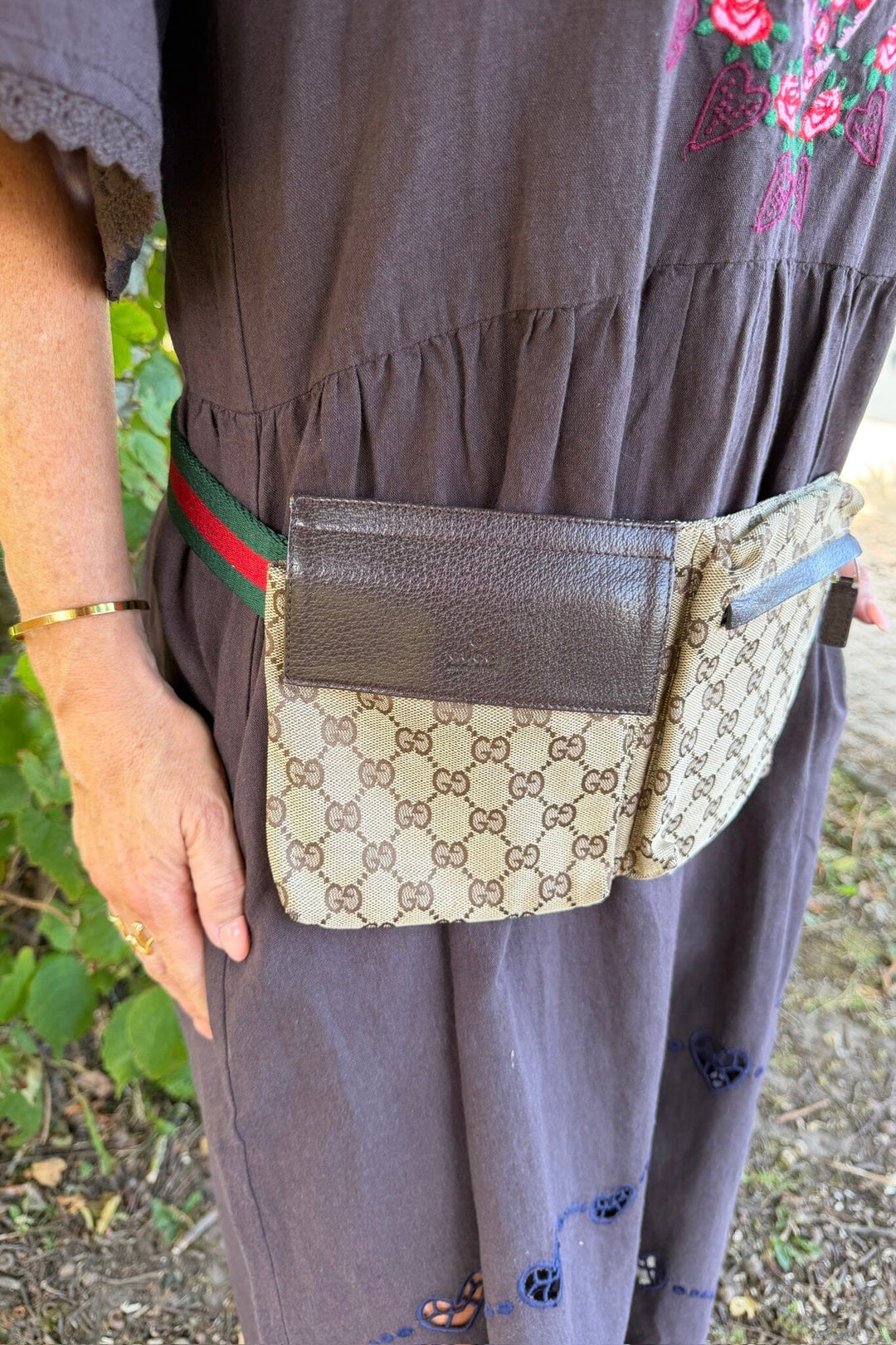 Preloved Vintageline X Molly&My - Gucci Bumbag – Vintage 3359 - Logo Tasker 