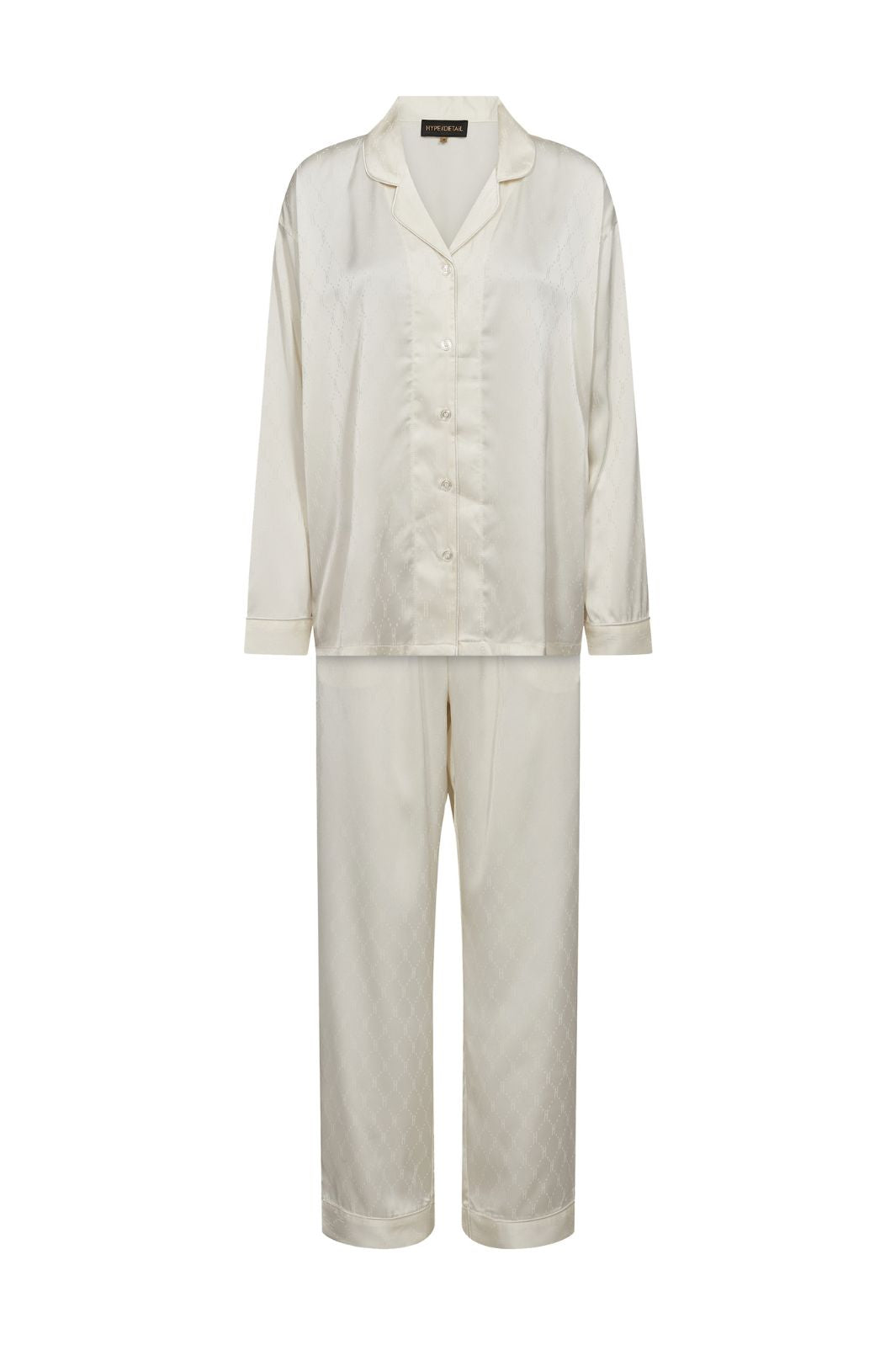 Hype The Detail - Satin Pyjamas 800-43 - 80 - Ivory