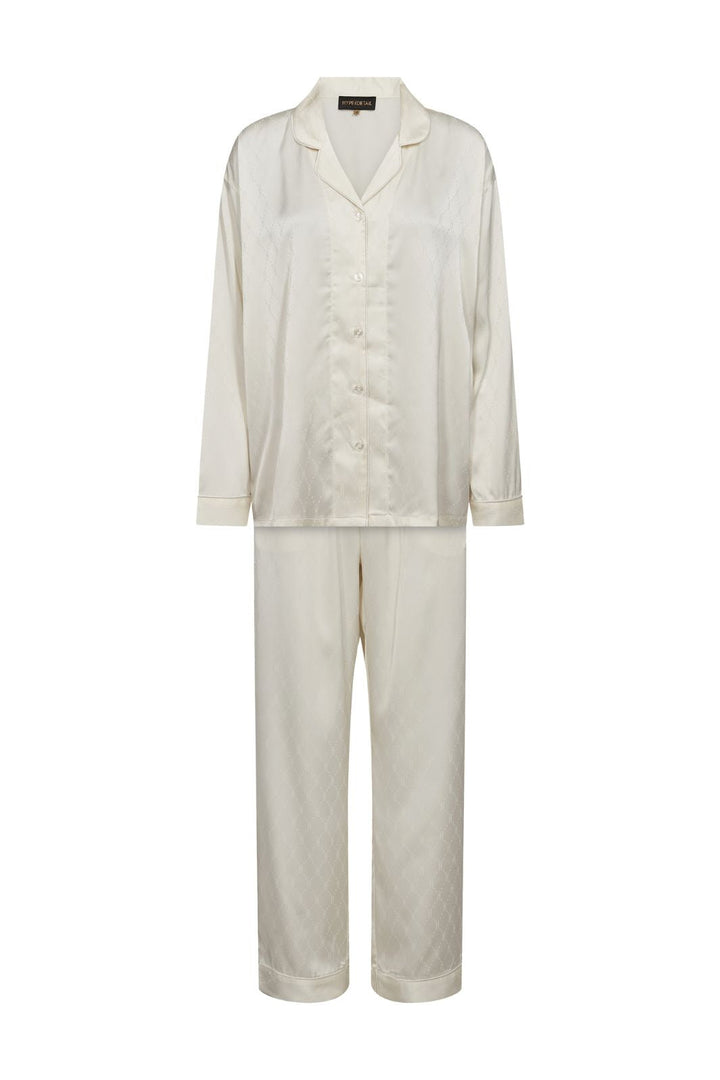 Hype The Detail - Satin Pyjamas 800-43 - 80 - Ivory