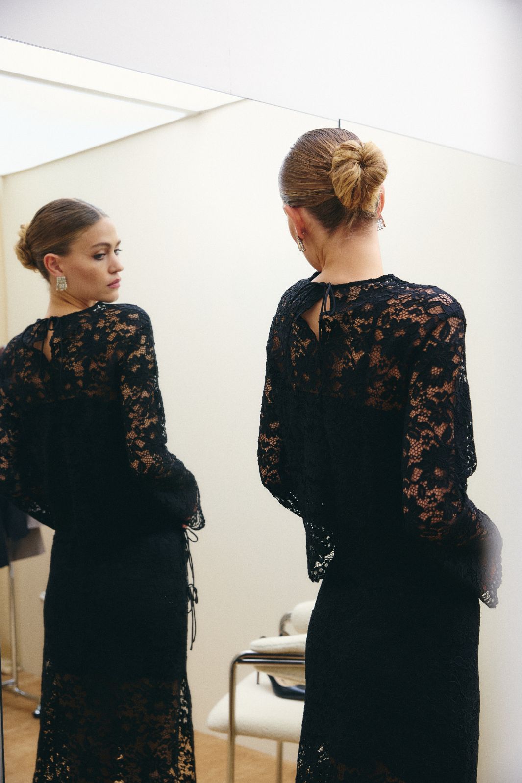 Hype The Detail - Lace Blouse 380-14 - 9 - Black