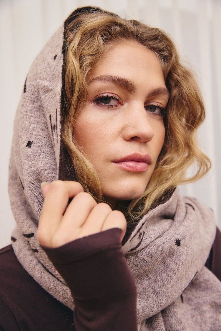 Hype The Detail - Scarf 955-83 - 4 - Sand