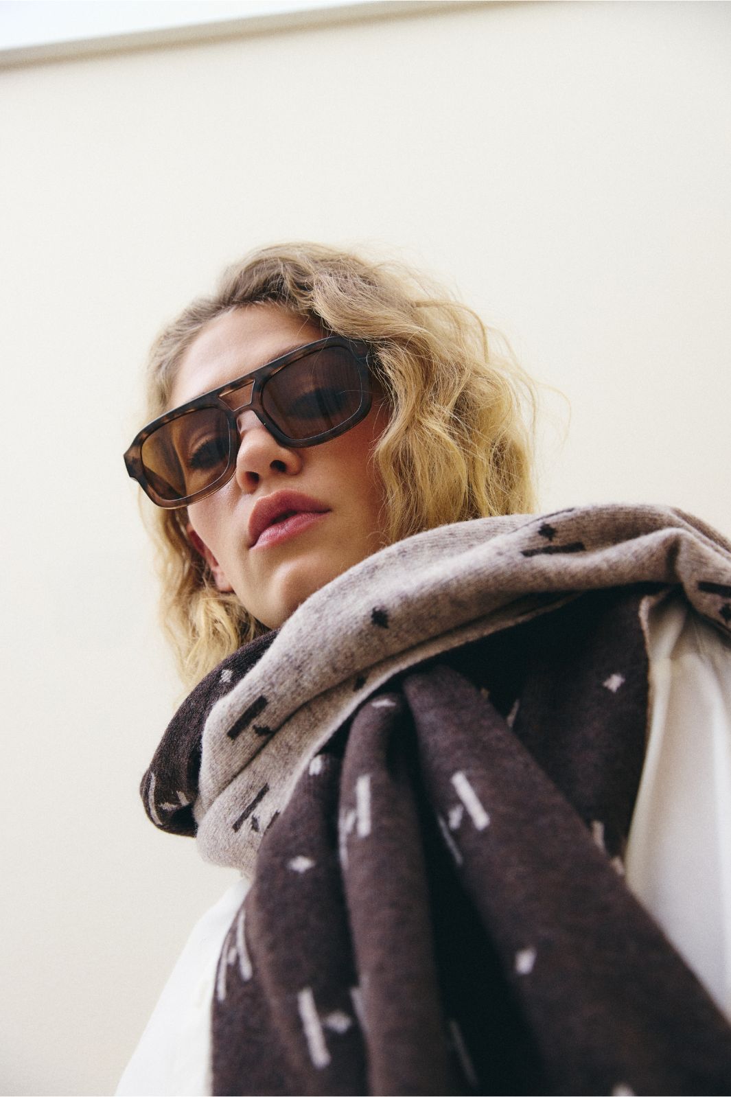 Hype The Detail - Scarf 955-83 - 4 - Sand