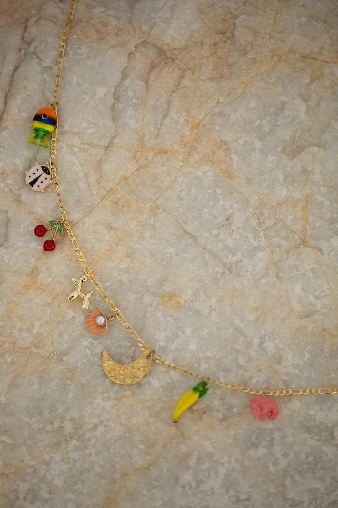 Rooted - Katrine Necklace - Forgyldt Halskæder 