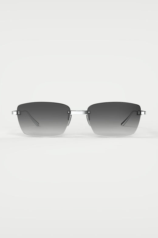 Rotate - 5. Squared Rimless Frame 1163533104 - 3104 Chimi X Silver/grey Gradient Solbriller 