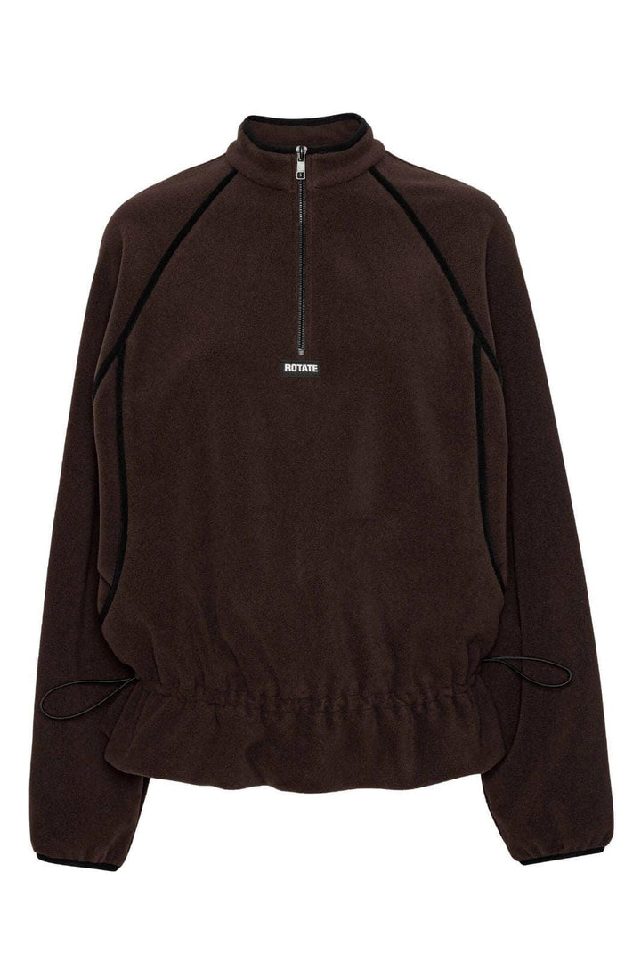 Rotate - Fleece Half Zip Jacket 1153681667 - Molé Jakker 