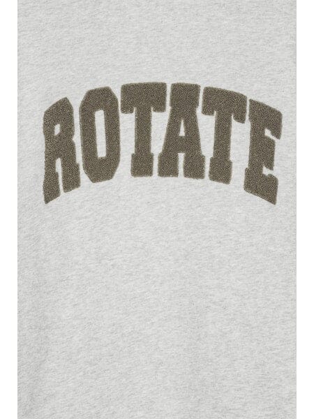 Rotate - Heavy Sweat Crewneck 1158341473 - 1473 Light Grey Melange Sweatshirt 