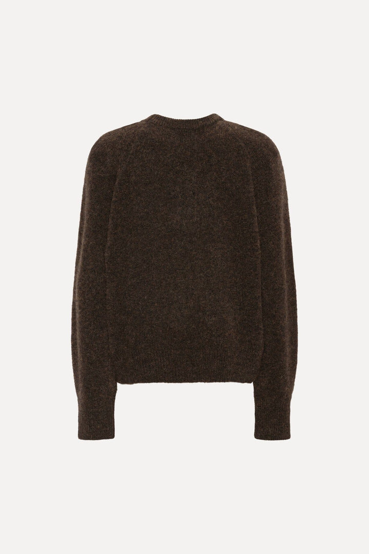 Rotate - Knit Flower Jumper 1166611667 - 1667 Molé Strikbluser 