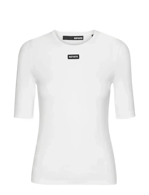 Rotate - Short Sleeve T-shirt 113131400 - 400 Bright White T-shirts 