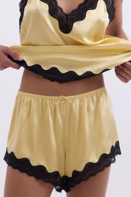 Rotate - Shorts W. Lace 1164001366 - 1366 Italian Straw Lingerie 