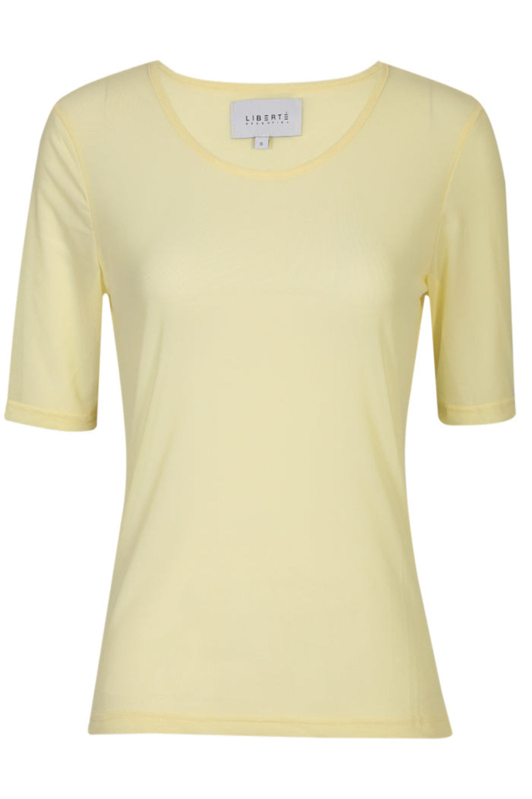 Liberte - Mesh Ss Tshirt 22064 - Yellow