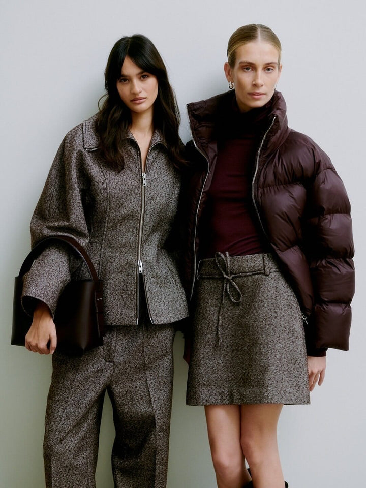 Second Female - Arbor Skirt 60111 - 6021 Chocolate Plum Nederdele 