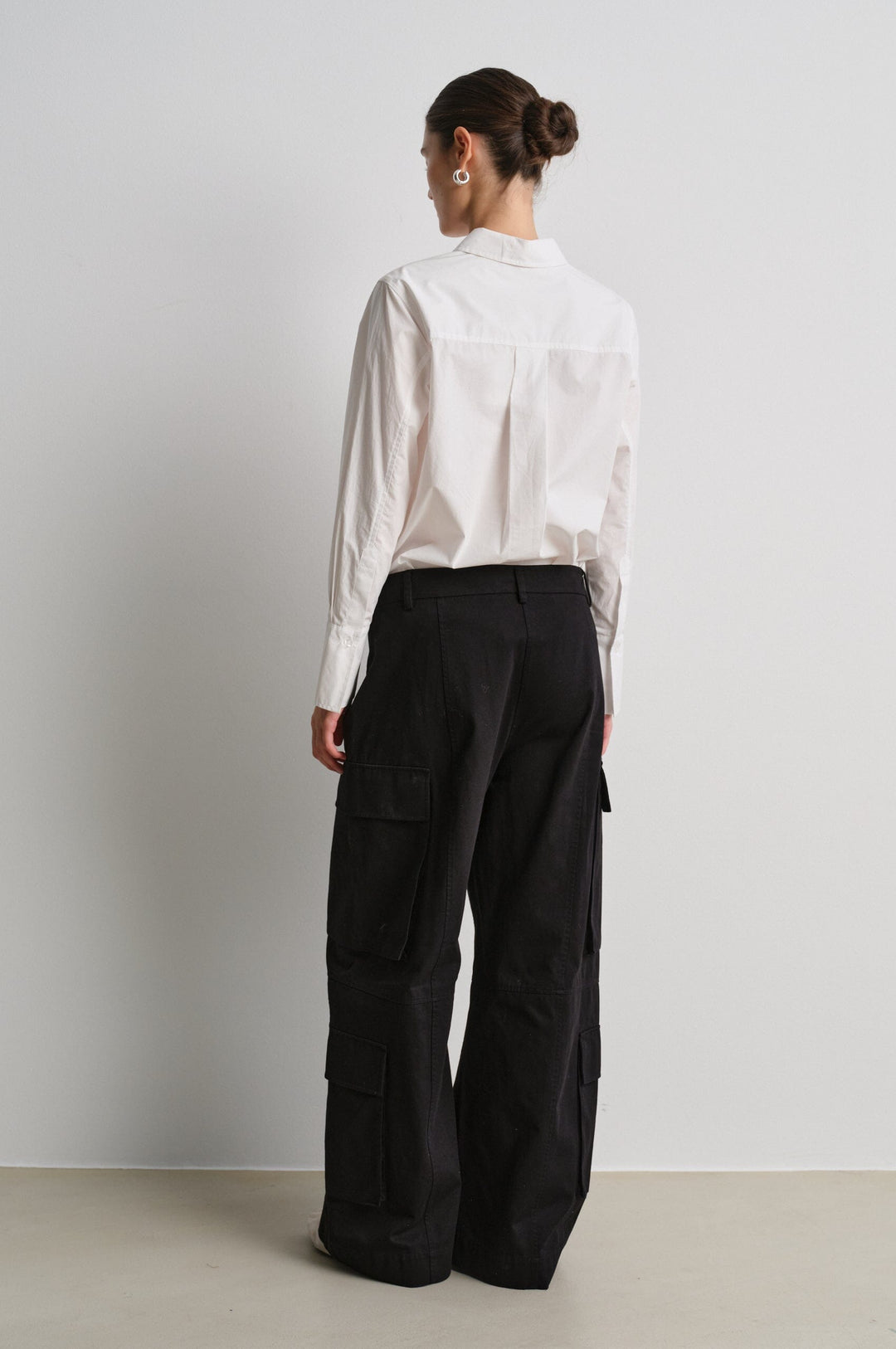 Second Female - Evara Cargo Trousers 61935 - 8001 Black 