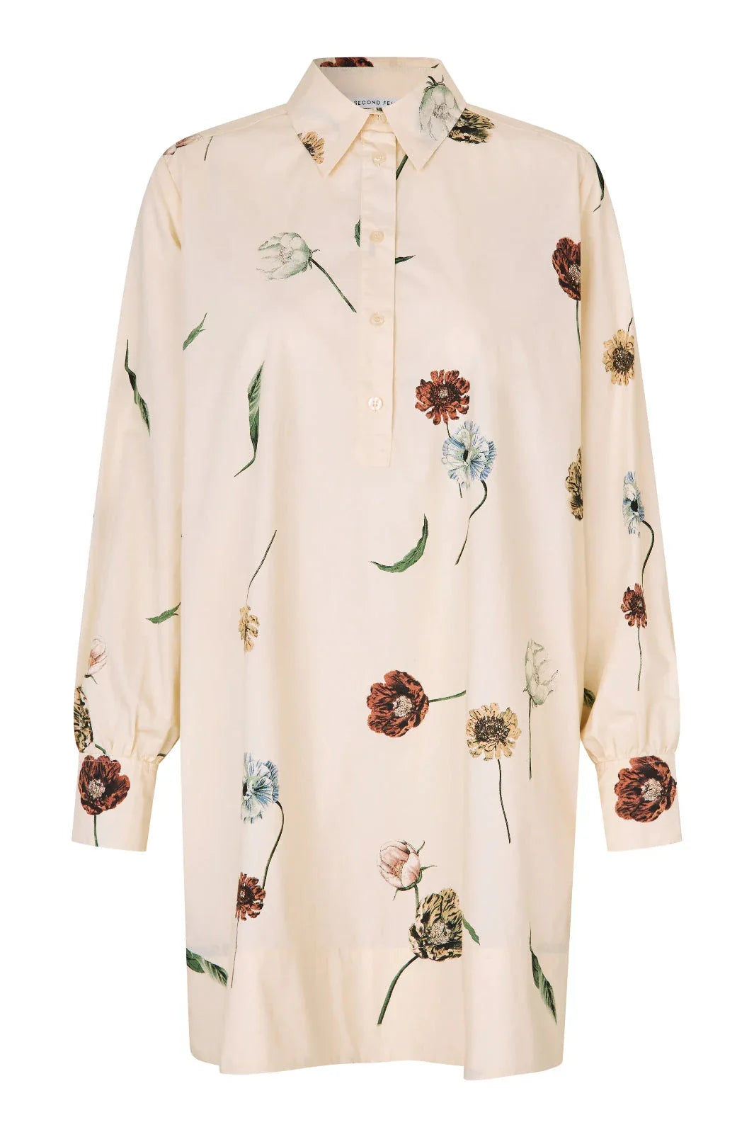 Second Female - Floco Tunic Dress 60747 - 1034 Summer Sand Kjoler 