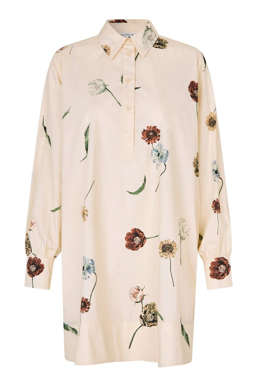 Second Female - Floco Tunic Dress 60747 - 1034 Summer Sand Kjoler 