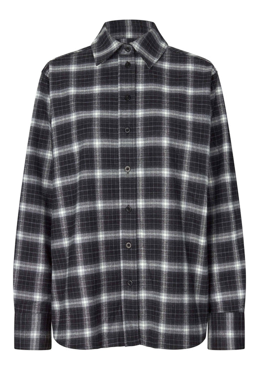 Second Female - Genola Shirt 60993 - 8001 Black Skjorter 