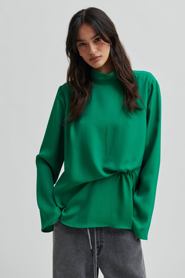 Second Female - Glara Blouse 60196 - 4026 Lush Meadow Bluser 