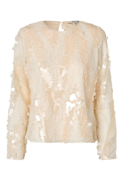 Second Female - Glimmer Blouse 60207 - 1045 Jet Stream Bluser 