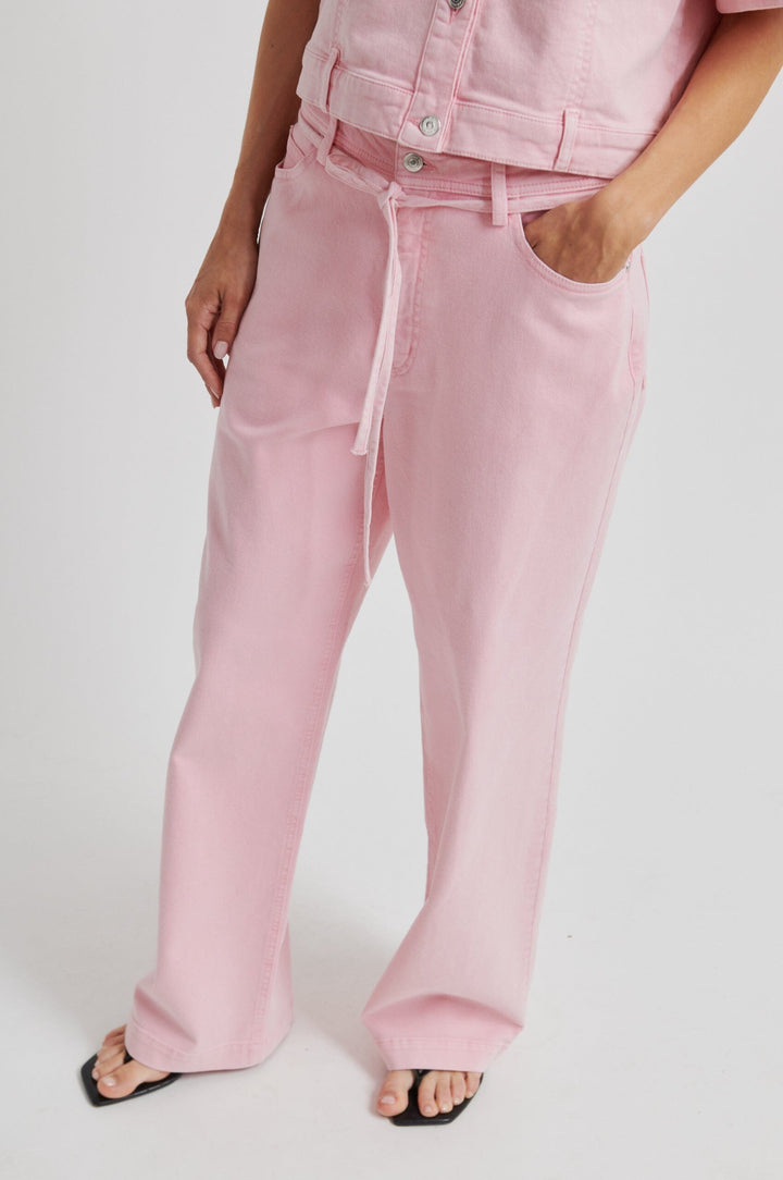 Second Female - Isella Denim Jeans 60475 - 9411 Pale Lilac Jeans 