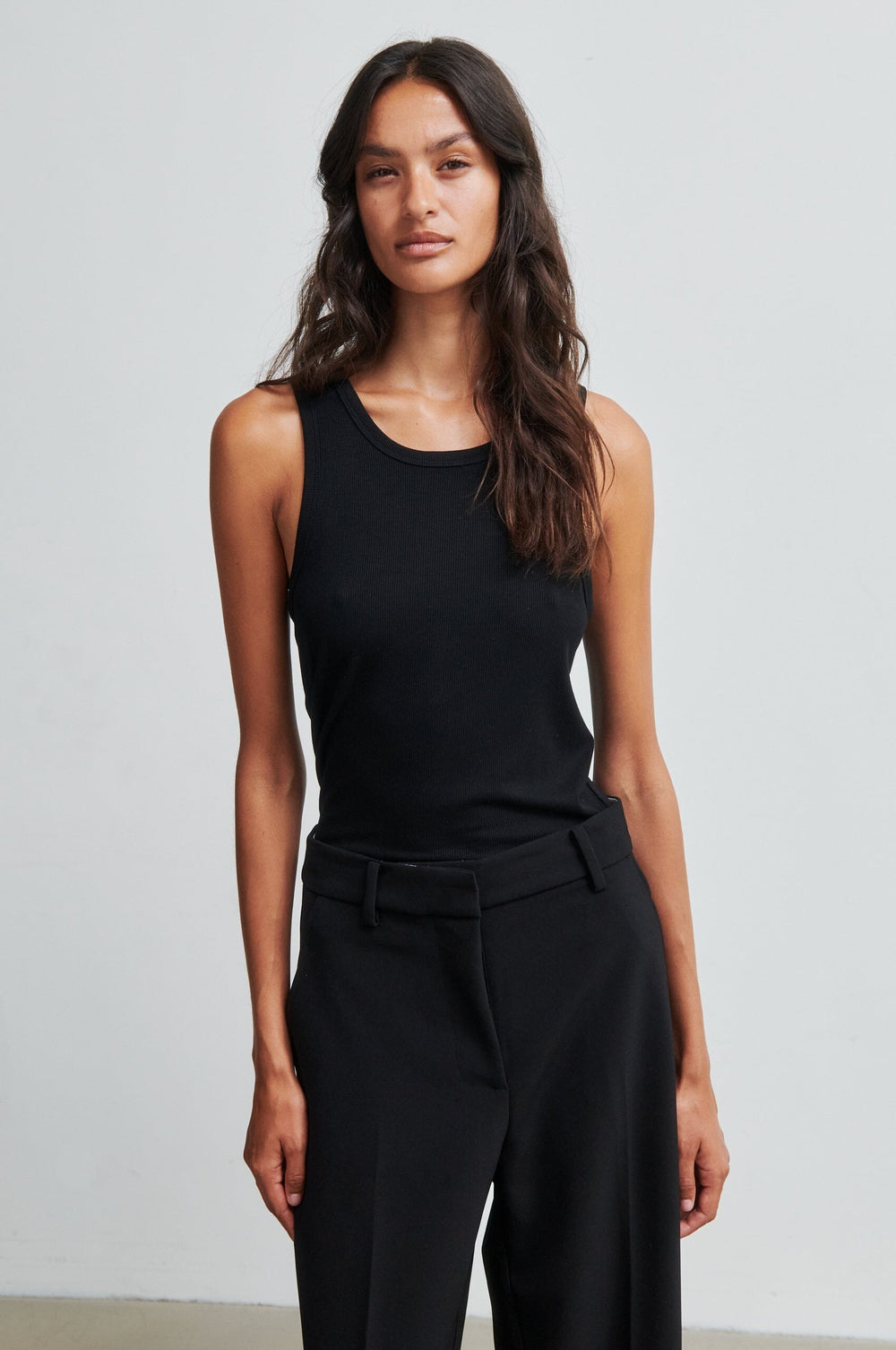 Second Female - Under Tank Top 60175 - 8001 Black Toppe 