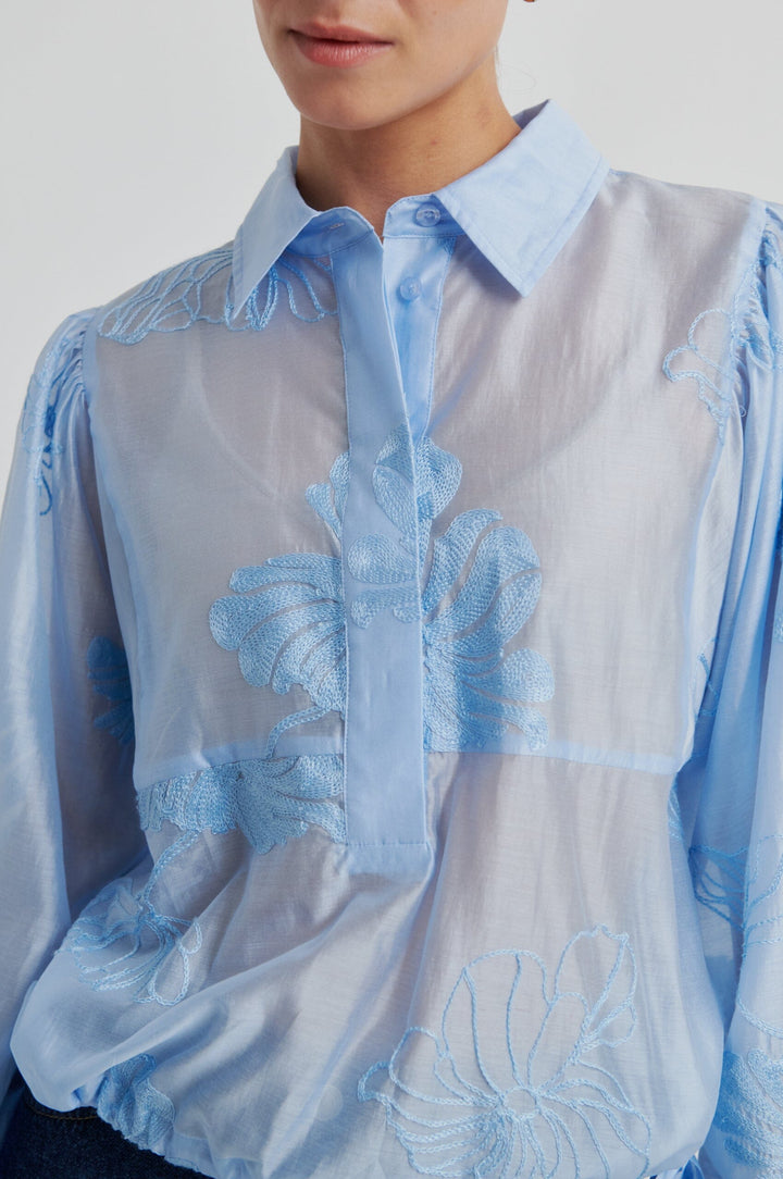 Second Female - Vira Blouse 60496 - 5126 Windsurfer Bluser 