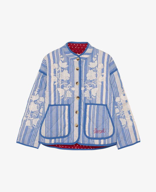 Sissel Edelbo - Asha Jacket SE 1758 - Blue Stripes Jakker 