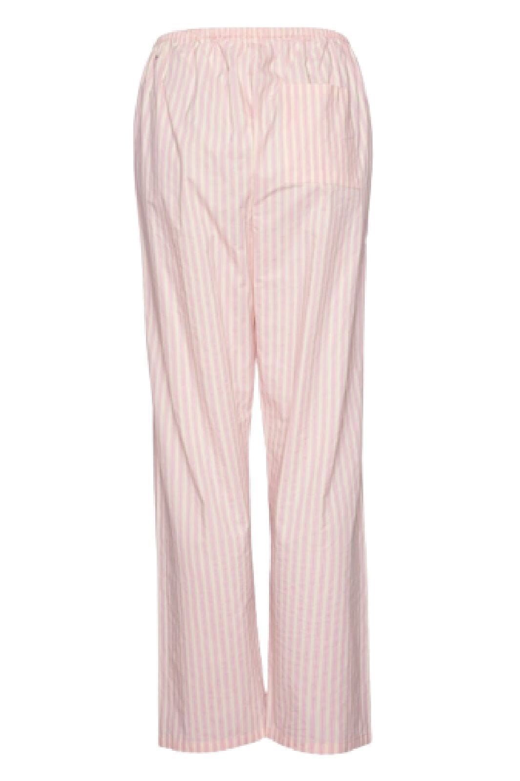 Sissel Edelbo - Asta Organic Cotton Pants - Pink Stripe Bukser 