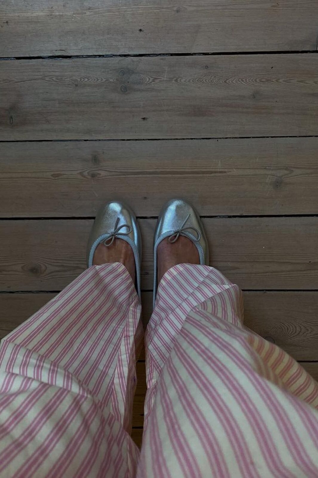 Sissel Edelbo - Asta Organic Cotton Pants SE 1069 - Pink Stripe Bukser 