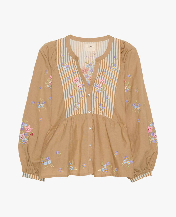 Sissel Edelbo - Bellisima Top SE 1896 - Light Hazel Bluser 