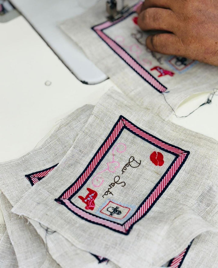 Sissel Edelbo - Christmas Letter Ornament SE 1475 - Santa