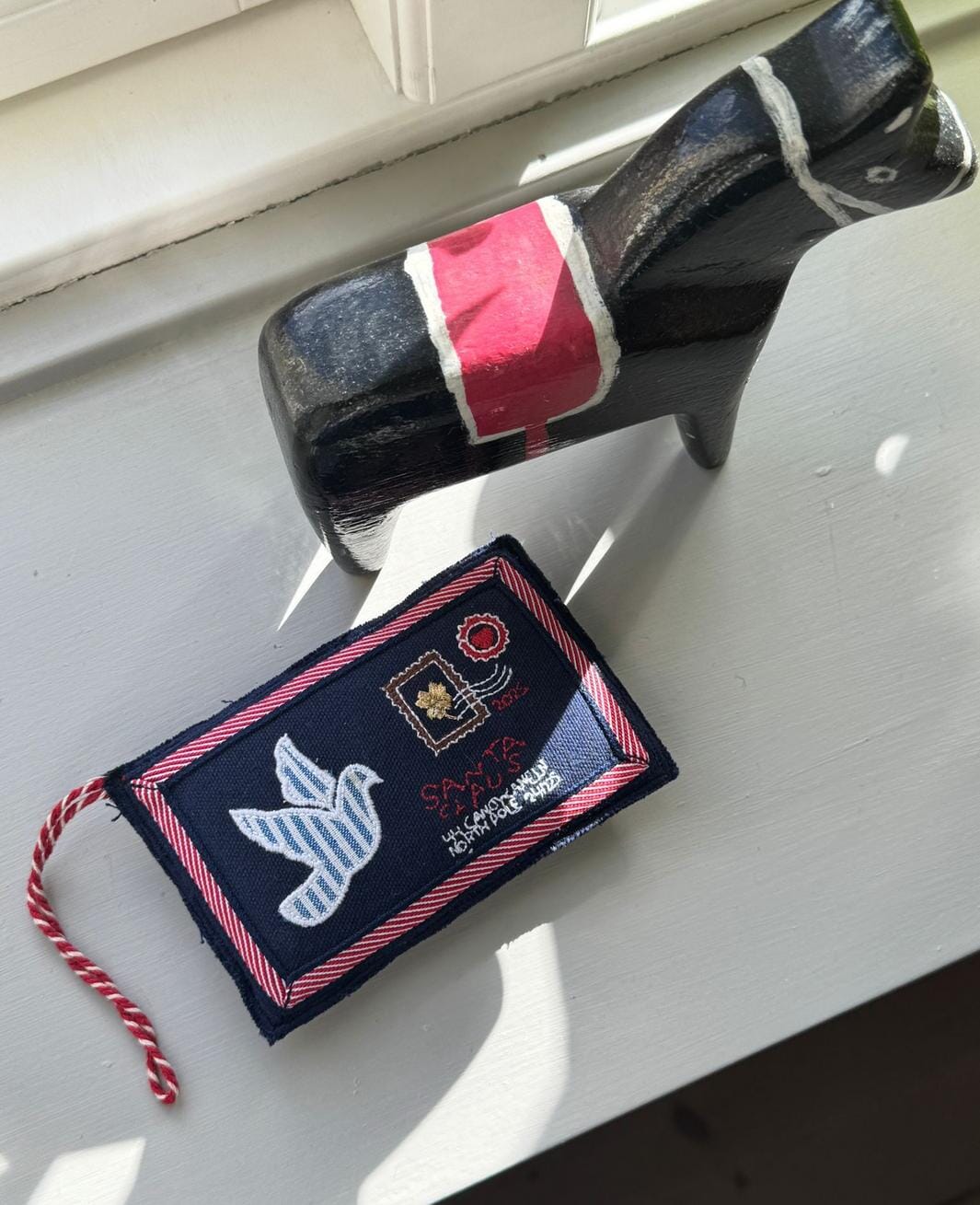 Sissel Edelbo - Christmas Letter Ornament SE 1742 - Navy