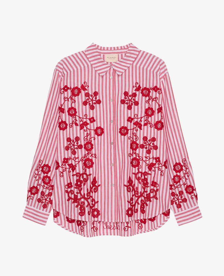 Sissel Edelbo - Cora Shirt Se 2008 - Red Flower Skjorter 