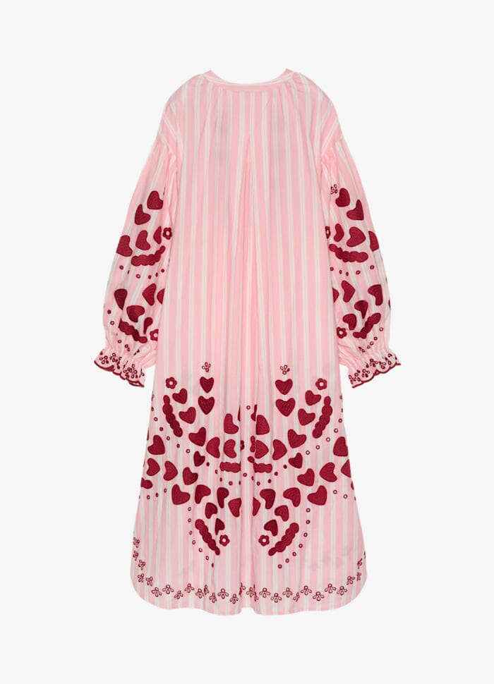 Sissel Edelbo - Elisabeth Dress SE 1899 - Rose Stripes Kjoler 