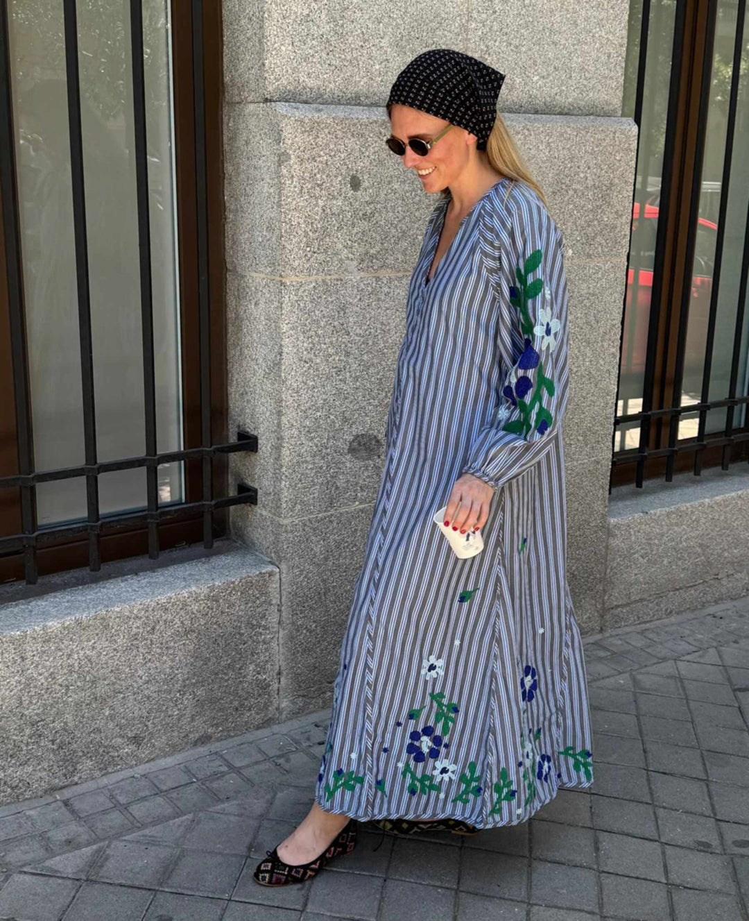 Sissel Edelbo - Fran Dress Se 2016 - Grey Stripes Kjoler 