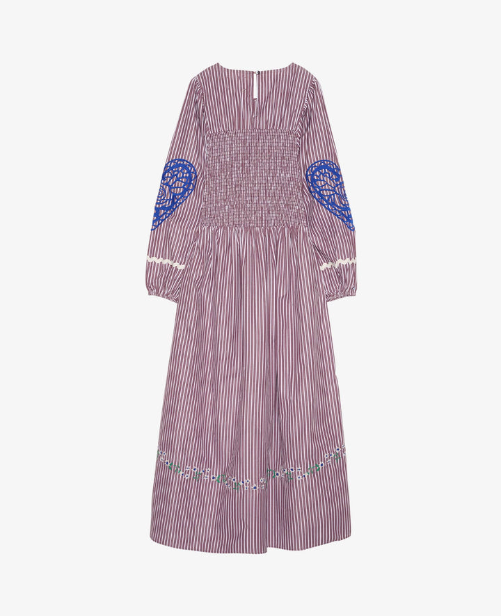 Sissel Edelbo - Ivy Dress Se 2021 - Purple Stripes Kjoler 